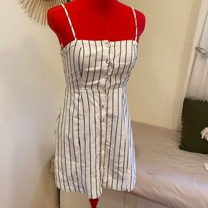 Pinstripe dress